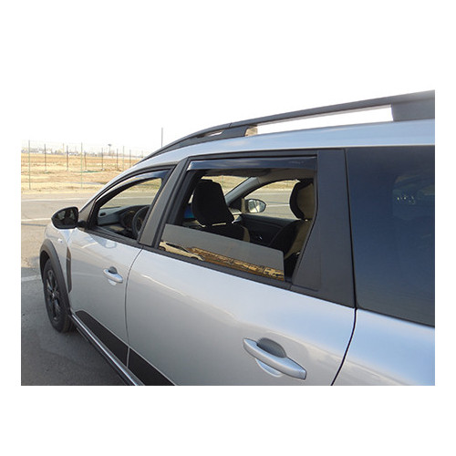 TEMA. Paire De Déflecteurs D'air Ou Antiturbo Avant Pour Dacia