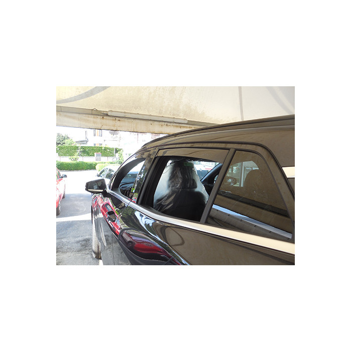 ClimAir Déflecteurs Latéraux Sur Mesure Pour Kia Rio 5 Por