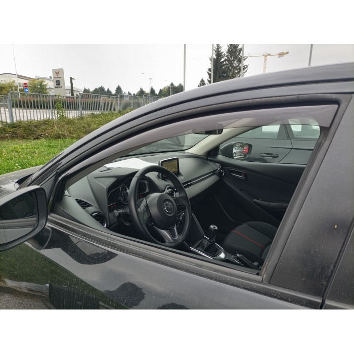 Déflecteurs d'air Farad pour MAZDA  2 - 5 portes 2015> - portes avant