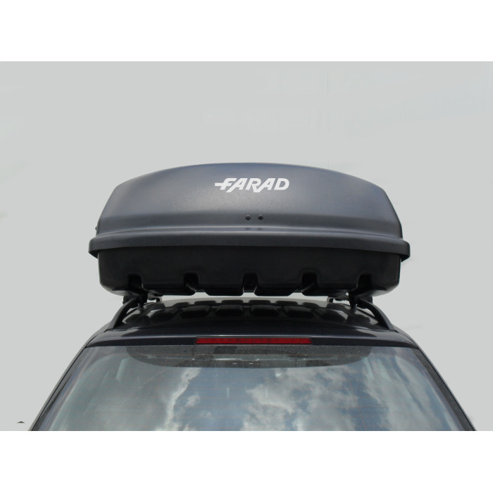 Coffre De Toit Farad Maki 300L + Porte-vélos Susa 2B Pour Attelage - Combo Transport Bagages Et Vélos - Homologué TÜV, Compatible Vélos électriques