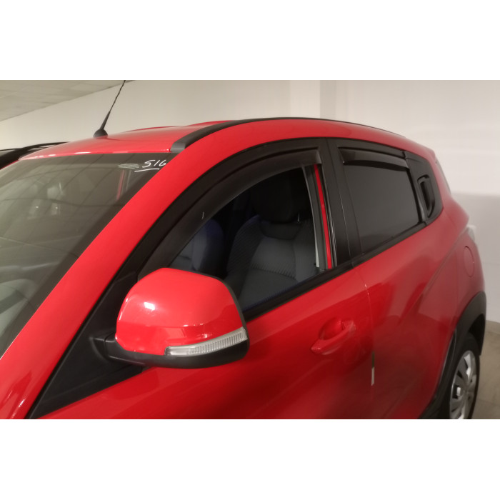 Déflecteurs d'air Farad pour MAHINDRA KUV 100 2018> - portes avant + arrière