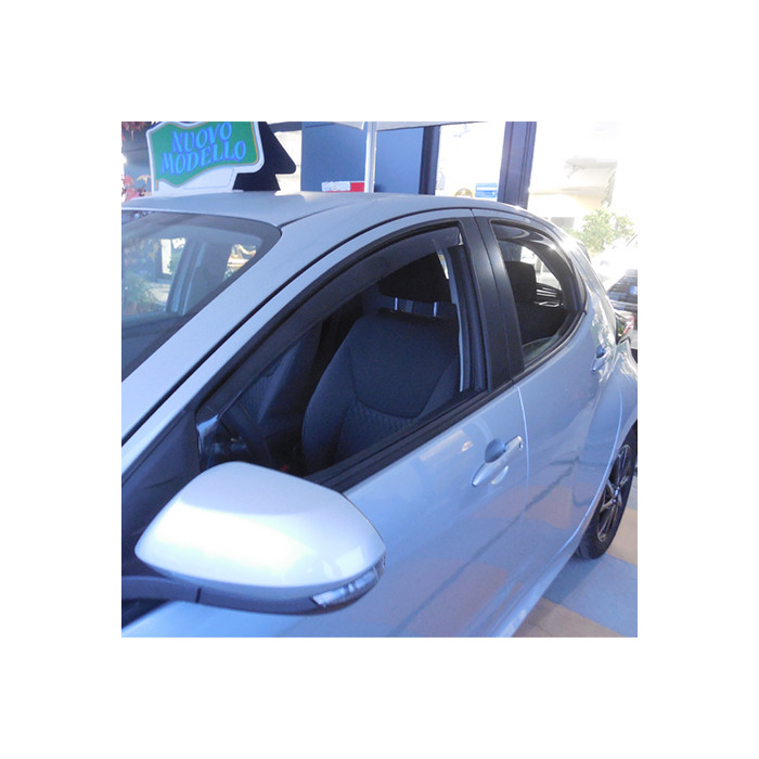 Déflecteurs d'air Farad pour MAZDA 2 Hybrid 5 portes 2024> - portes avant