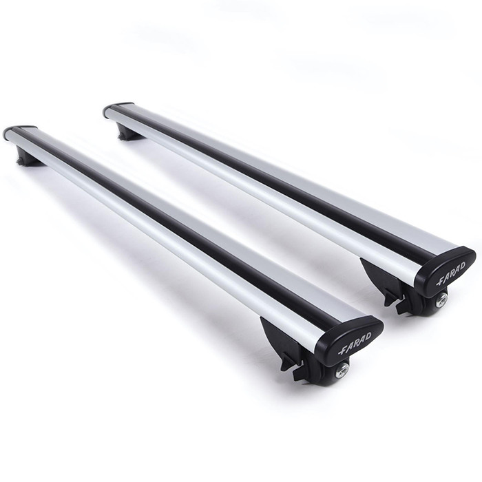 Barres de toit Farad Aerodynamic Grey BM04 cm. 120