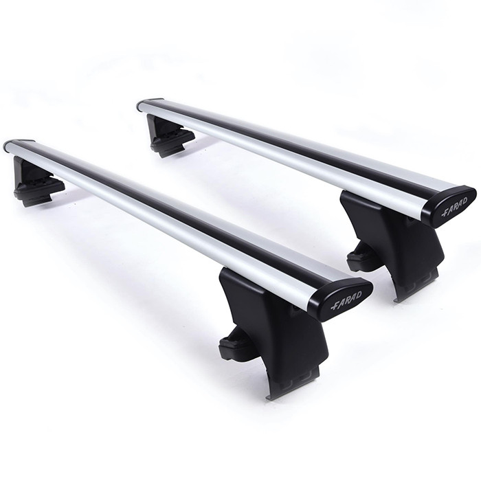Barres de toit Farad Aerodynamic Grey BS cm. 140