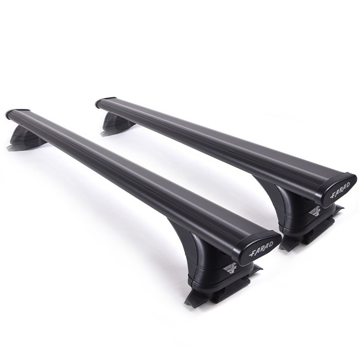 Barres de toit Farad Aerodynamic Black HX cm. 120