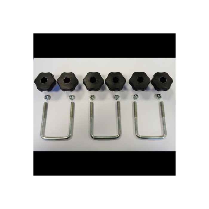Fixation standard pour porte-vélos Pesio