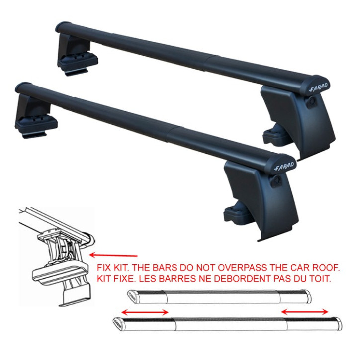 Barres de toit Farad Iron 3 BS Long