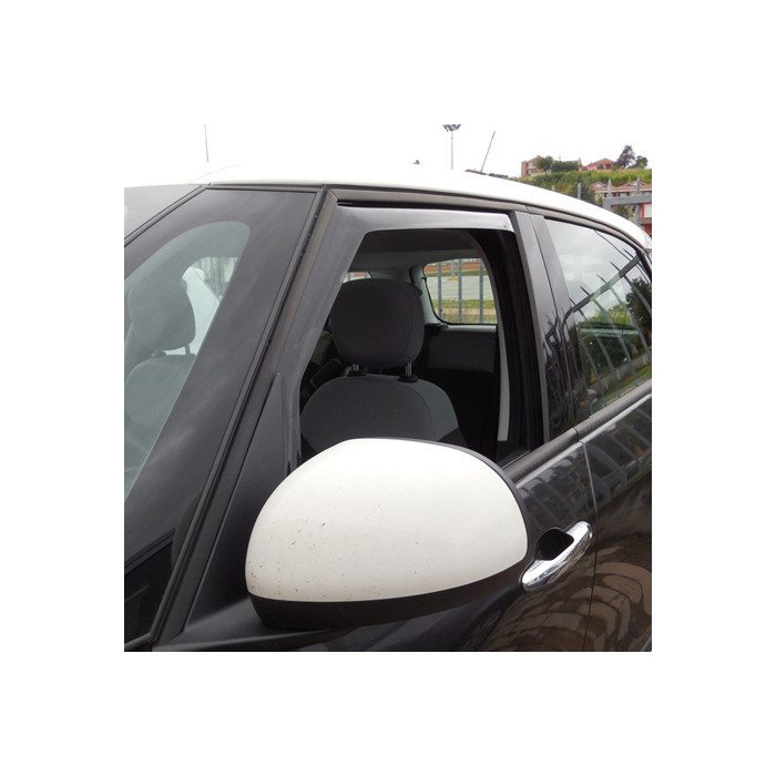 Déflecteurs d'air Farad pour FIAT 500L LIVING 5 portes 2013-2022 - portes avant