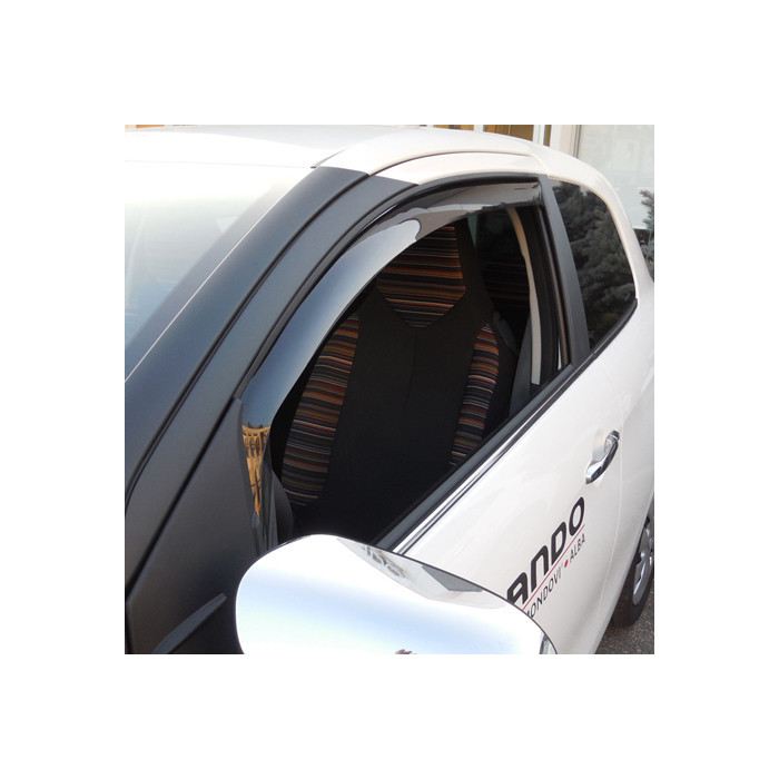 Déflecteurs d'air Farad pour PEUGEOT 108 3 portes 2014-2021 - portes avant