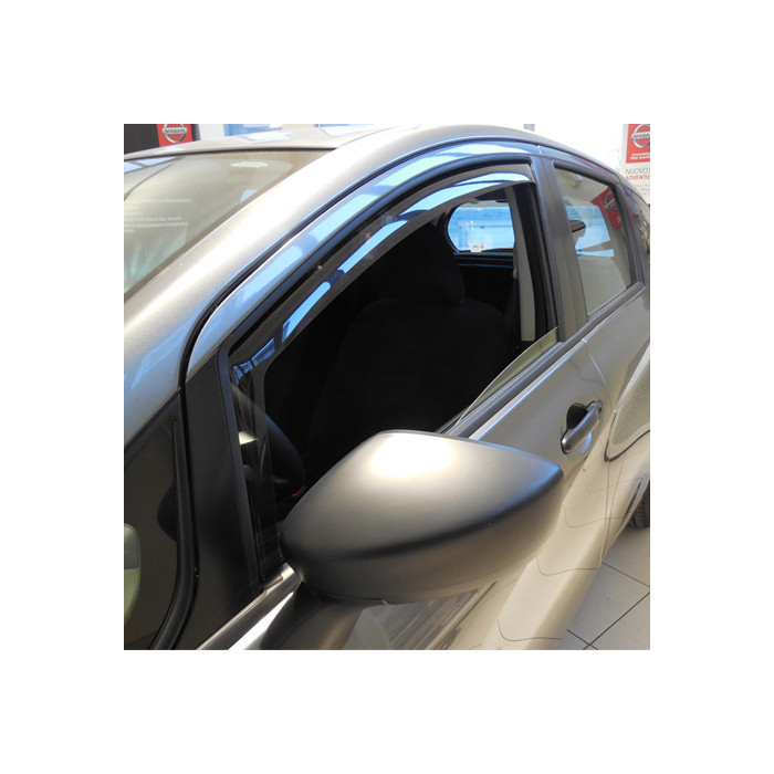 Déflecteurs d'air Farad pour NISSAN NOTE 5 portes 2013-2020 - portes avant