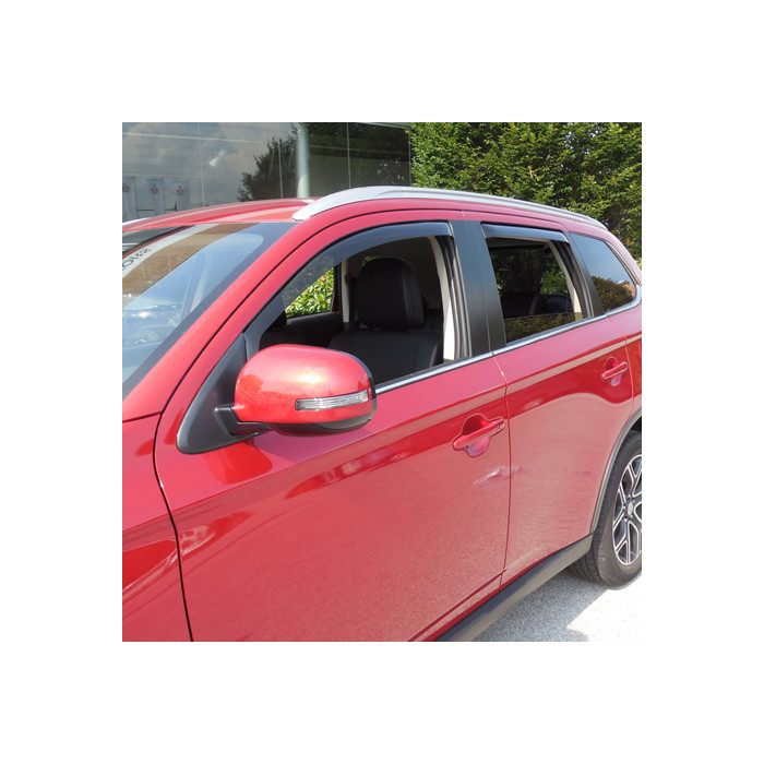 Déflecteurs d'air Farad pour MITSUBISHI OUTLANDER 5 portes 2013> - portes avant