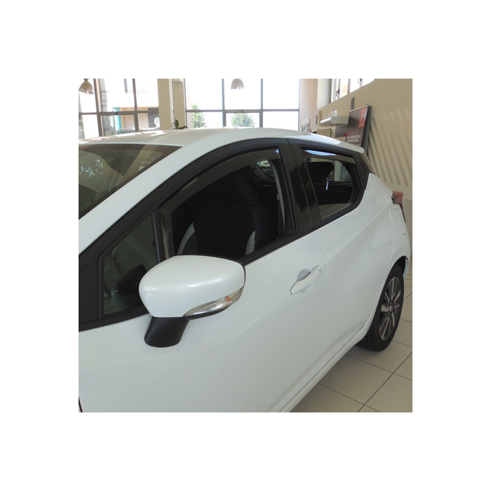 Déflecteurs d'air Farad pour NISSAN MICRA 5 portes 2017-2022 - portes avant