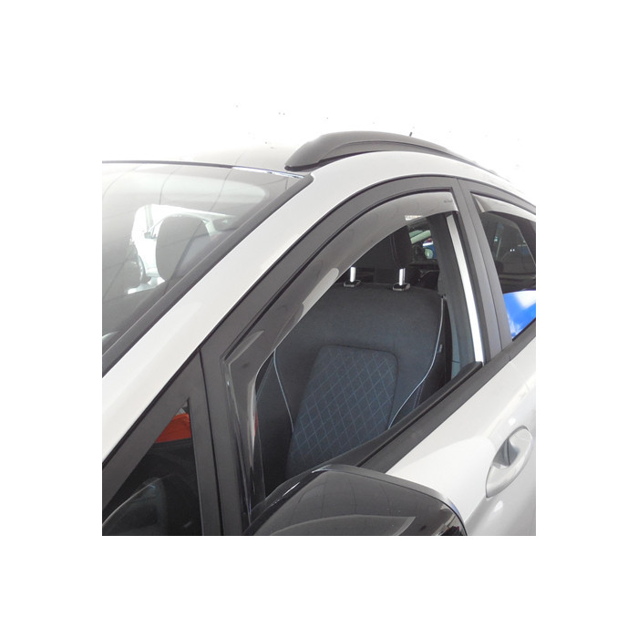 Déflecteurs d'air Farad pour FORD FIESTA 5 portes 2017> - portes avant