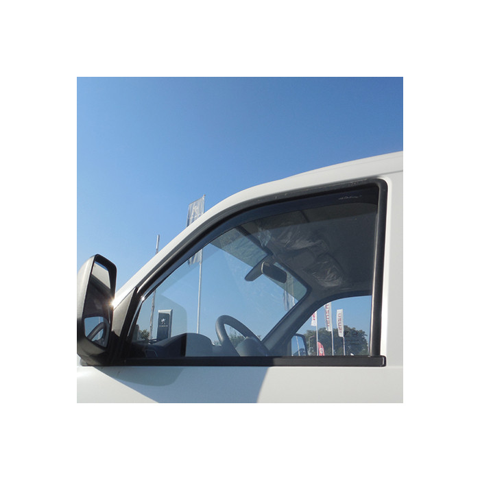 Déflecteurs D'Air Farad Pour Citroën C4 2005-2010 - Lot De 2, Gris